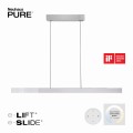 Lampa wisząca PURE MOTO-RISE Srebrna LED 2700-5000K 2545-95 Paul Neuhause