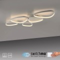 Lampa sufitowa PEBBLES Biały LED 3000K 14045-16 Paul Neuhause