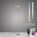 Lampa podłogowa Q-ROTATE Srebrny LED 2700-5000K 324-95 Paul Neuhause
