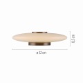 Lampa stołowa PURE VITRUM Transparentny  LED 2700K 4080-34 Paul Neuhause