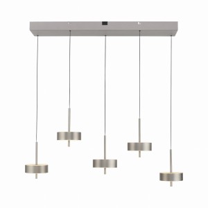 Lampa wisząca Q-ROTATE Szary LED 2700-5000K 2249-95 Paul Neuhause