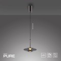 Lampa wisząca PURE VITRUM Szary LED 2700K 2053-15 Paul Neuhause