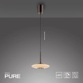 Lampa wisząca PURE VITRUM Brązowy LED 2700K 2053-34 Paul Neuhause