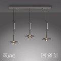 Lampa wisząca PURE VITRUM Szary LED 2700K 2083-15 Paul Neuhause