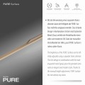 Lampa wisząca PURE SURFACE Brązowy LED 3000K 2302-97 Paul Neuhause