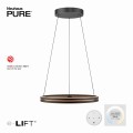 Lampa wisząca PURE E-LOOP Czarny LED 2700-5000K 2551-18 Paul Neuhause