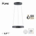 Lampa wisząca PURE E-CLIPSE Szary LED 2700-5000K 2560-15 Paul Neuhause
