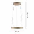 Lampa wisząca PURE E-CLIPSE Brązowy LED 2700-5000K 2560-97 Paul Neuhause