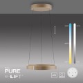 Lampa wisząca PURE E-CLIPSE Brązowy LED 2700-5000K 2560-97 Paul Neuhause