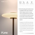 Lampa podłogowa PURE VITRUM Brązowy LED 2700K 481-34 Paul Neuhause