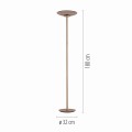Lampa podłogowa PURE MOON Brązowy LED 2700K 594-97 Paul Neuhause