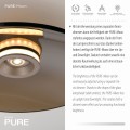 Lampa sufitowa PURE MOON Brązowy LED 2700K 6095-97 Paul Neuhause