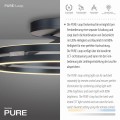 Lampa sufitowa PURE LOOP Szary LED 2700-5000K 6552-15 Paul Neuhause