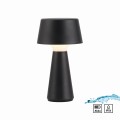Lampa stołowa ABERA Czarny LED 3000K 19260-18 Just Light