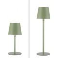 Lampka stołowa BOTERIA zielona LED przenośna ładowana USB 19251-43 Just Light
