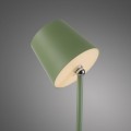 Lampka stołowa BOTERIA zielona LED przenośna ładowana USB 19251-43 Just Light