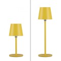 Lampka stołowa BOTERIA żółta LED przenośna regulowana na taras 19251-81 Just Light