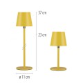 Lampka stołowa BOTERIA żółta LED przenośna regulowana na taras 19251-81 Just Light