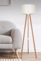 ASZ.1664 PIKO LAMPA PODŁOGOWA NATURALNA/BAMBOO-CREAM Zuma Line