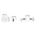 OB2211CL02-BL FINN OPRAWA SUFITOWA CZARNA/BLACK Zuma Line